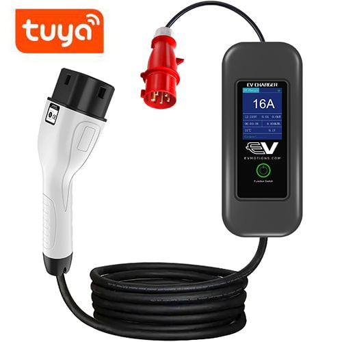 1-EVMOTIONS Delta Wi-Fi EVSE Typ 2 (3x16A) Mobile Ladestation für Elektroautos