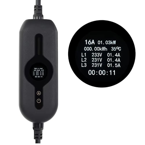 2-EVMOTIONS Epsilon EVSE Typ 2 (3x16A) Mobile Ladestation für Elektroautos